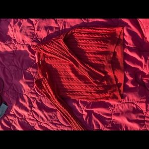 Red American eagle sweater